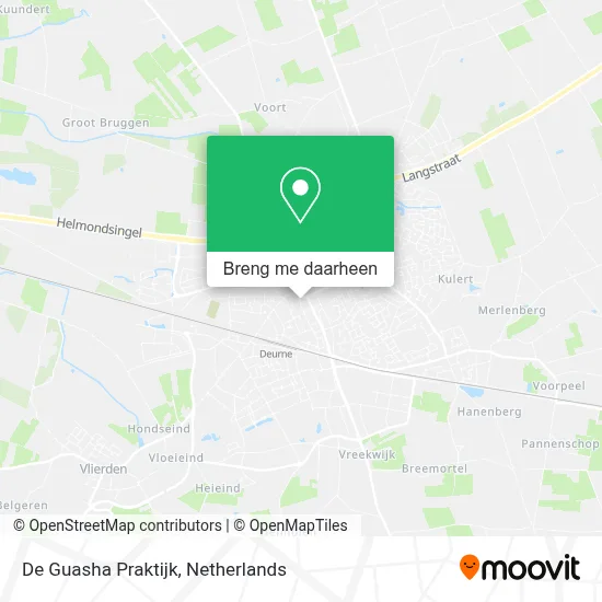 De Guasha Praktijk kaart