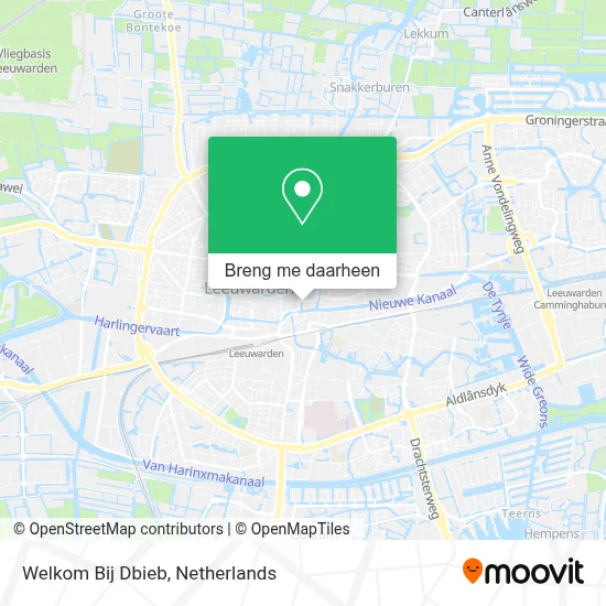 Welkom Bij Dbieb kaart