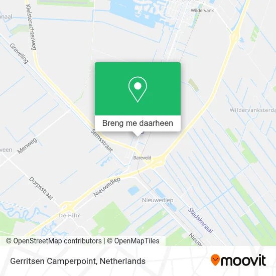 Gerritsen Camperpoint kaart