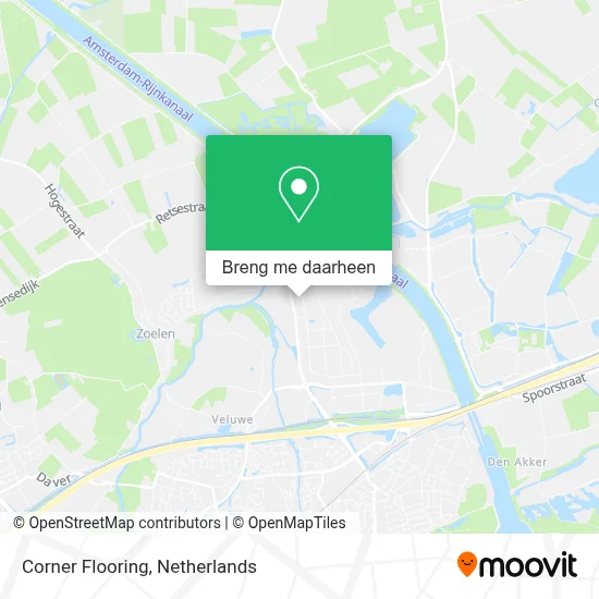 Corner Flooring kaart