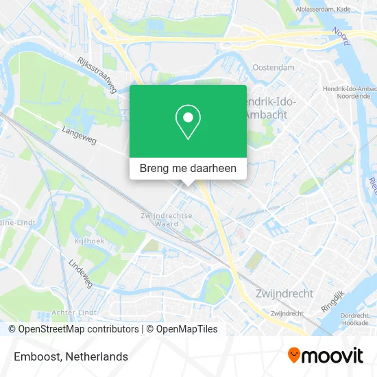 Emboost kaart