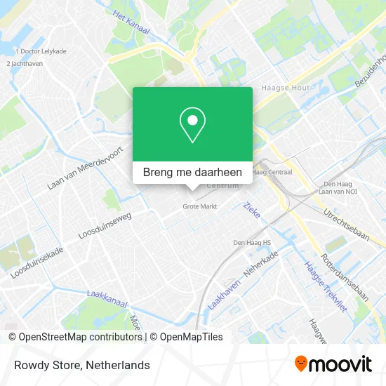 Rowdy Store kaart