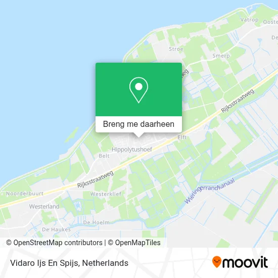 Vidaro Ijs En Spijs kaart
