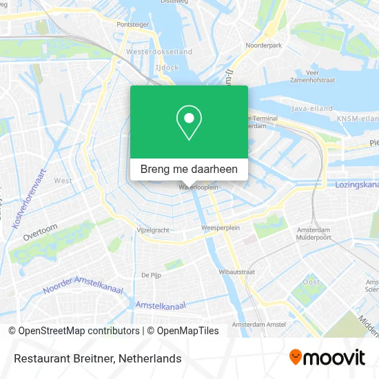 Restaurant Breitner kaart