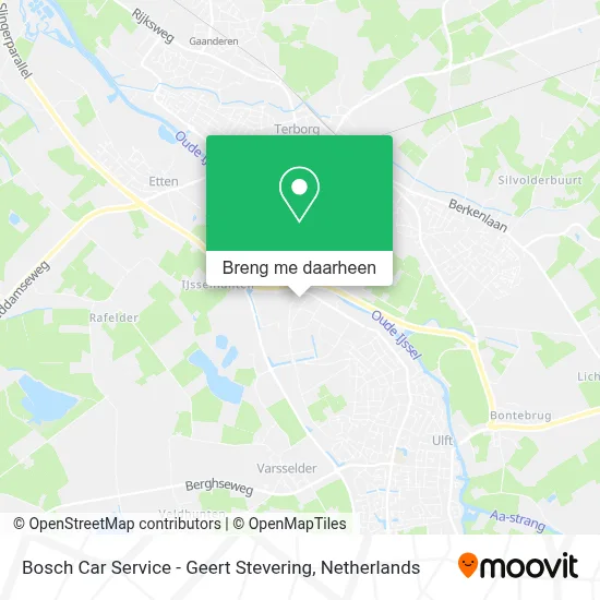 Bosch Car Service - Geert Stevering kaart