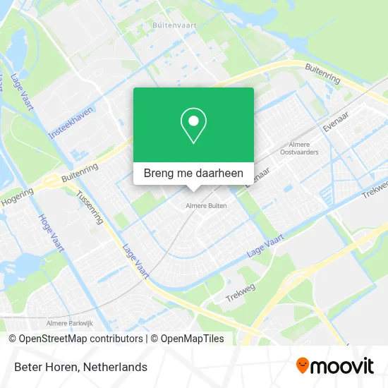 Beter Horen kaart