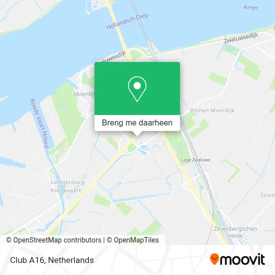 Club A16 kaart