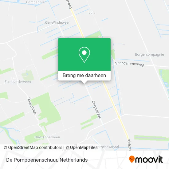 De Pompoenenschuur kaart