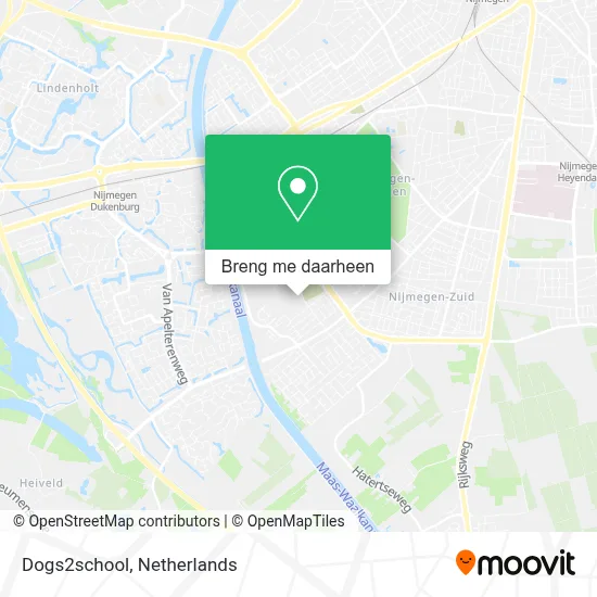 Dogs2school kaart