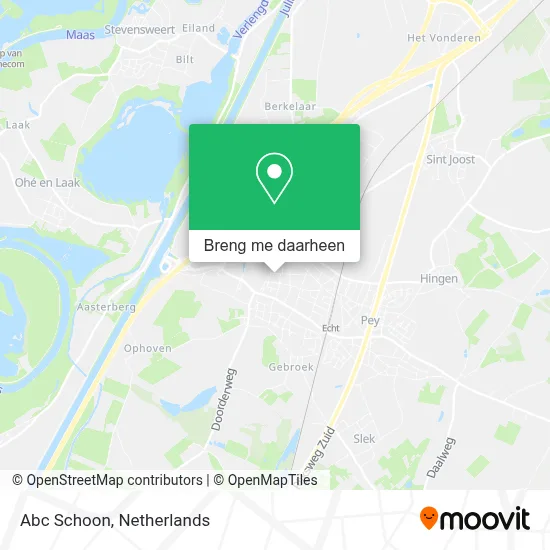Abc Schoon kaart