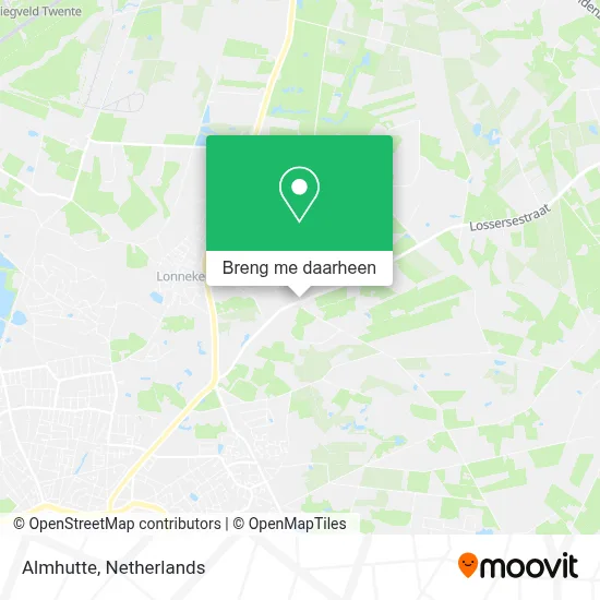 Almhutte kaart