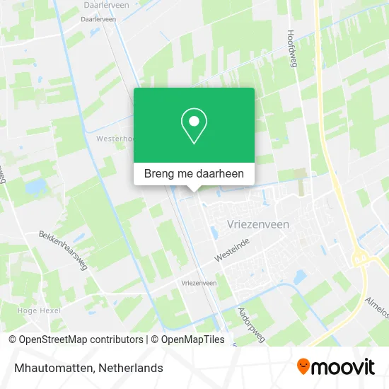 Mhautomatten kaart