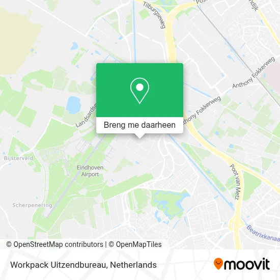 Workpack Uitzendbureau kaart