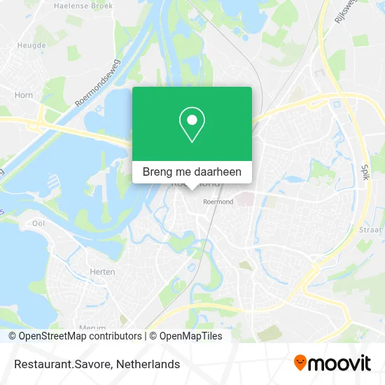 Restaurant.Savore kaart