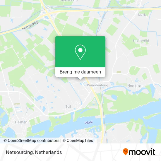Netsourcing kaart