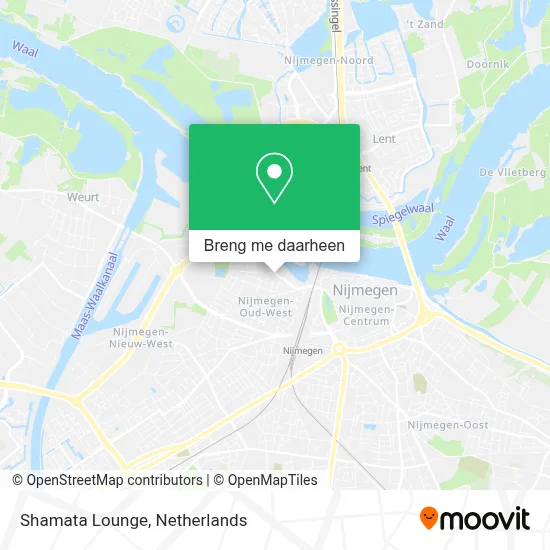 Shamata Lounge kaart