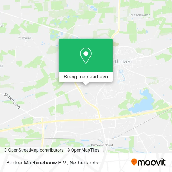 Bakker Machinebouw B.V. kaart