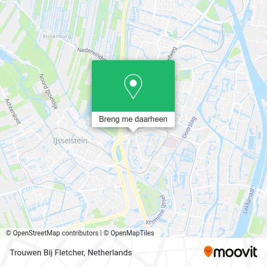 Trouwen Bij Fletcher kaart