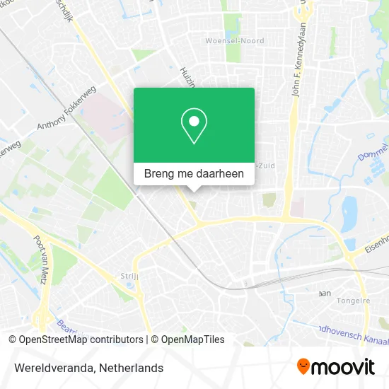Wereldveranda kaart