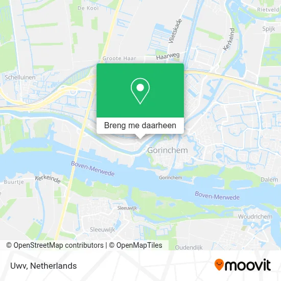 Uwv kaart