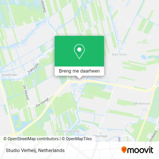 Studio Verheij kaart
