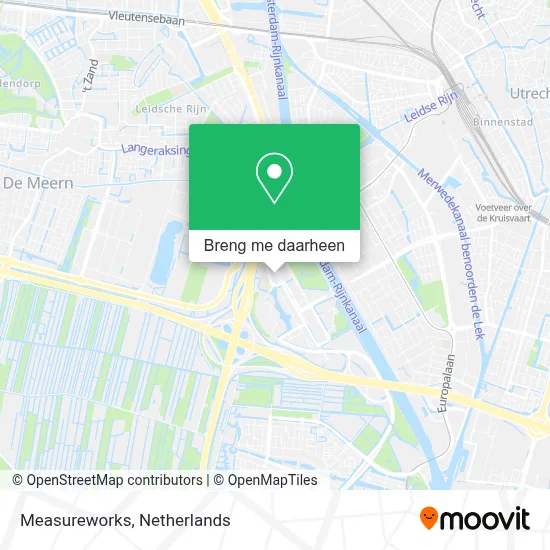 Measureworks kaart