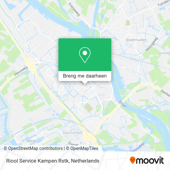 Riool Service Kampen Rstk kaart