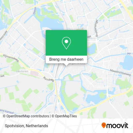 Spotvision kaart