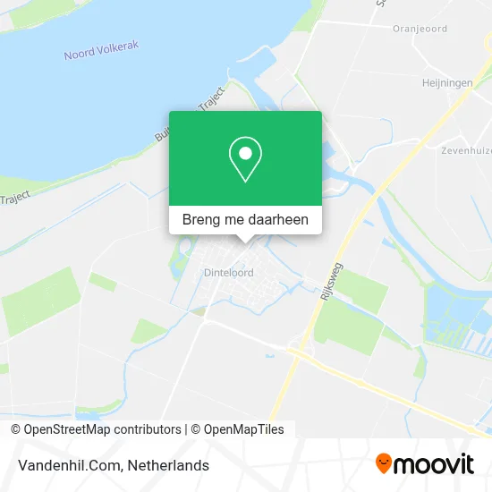 Vandenhil.Com kaart