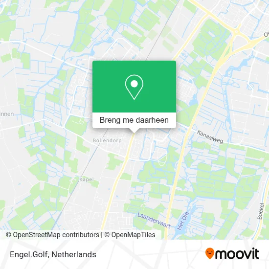 Engel.Golf kaart