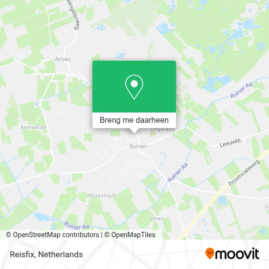 Reisfix kaart