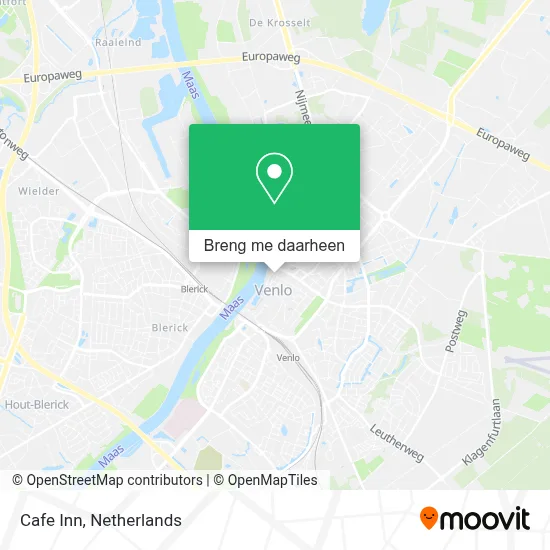 Cafe Inn kaart