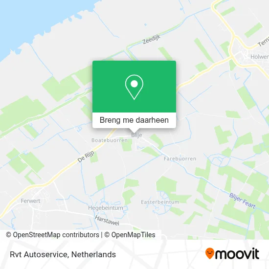 Rvt Autoservice kaart