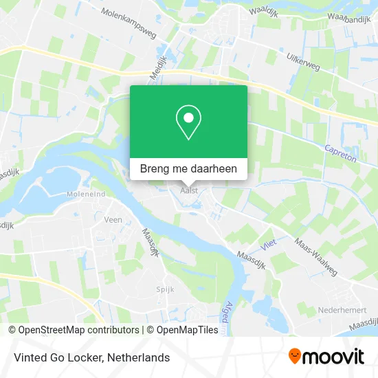 Vinted Go Locker kaart