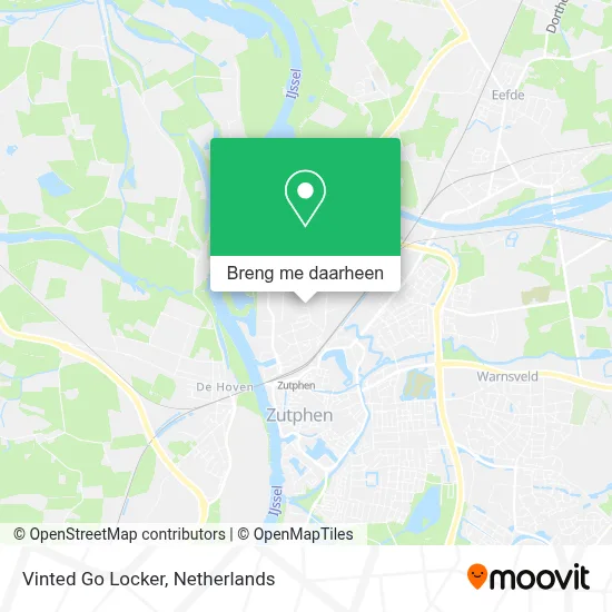 Vinted Go Locker kaart