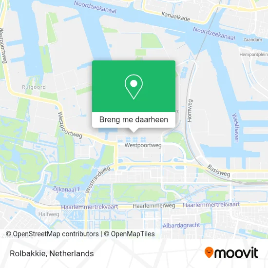 Rolbakkie kaart