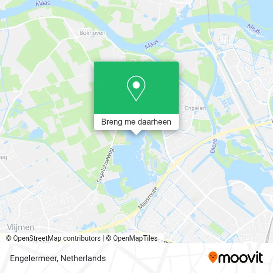 Engelermeer kaart