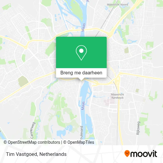 Tim Vastgoed kaart