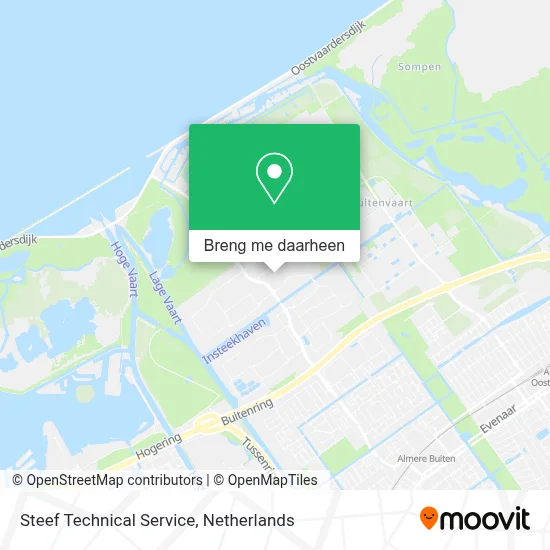Steef Technical Service kaart
