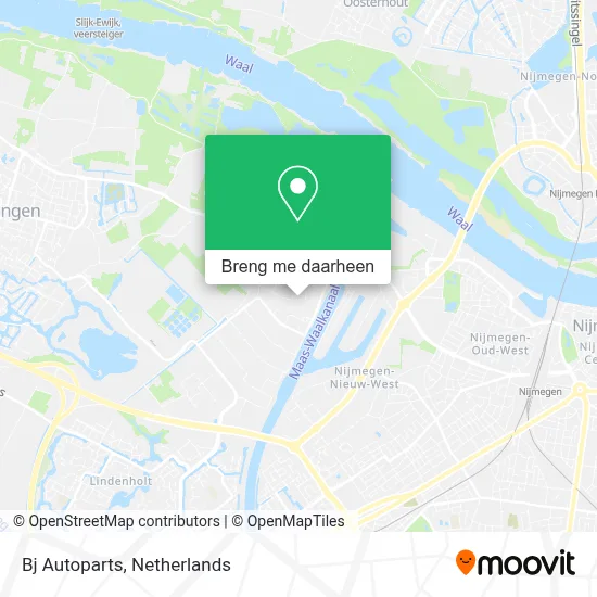 Bj Autoparts kaart