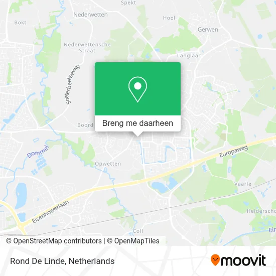 Rond De Linde kaart