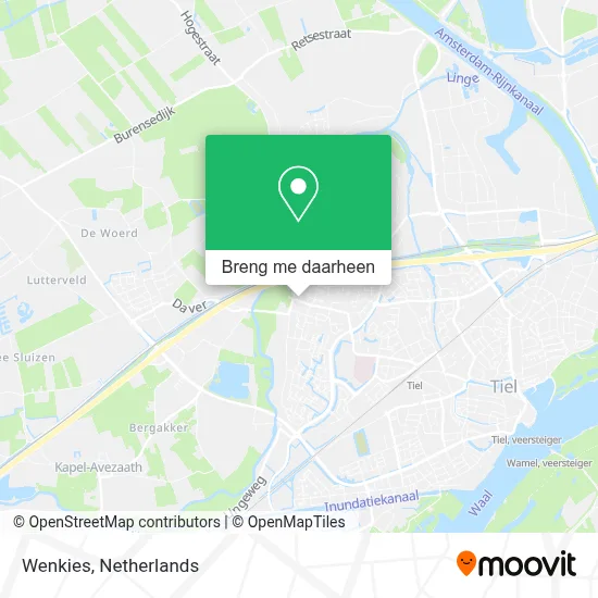 Wenkies kaart