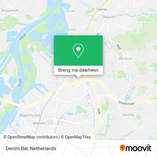 Denim.Bar kaart