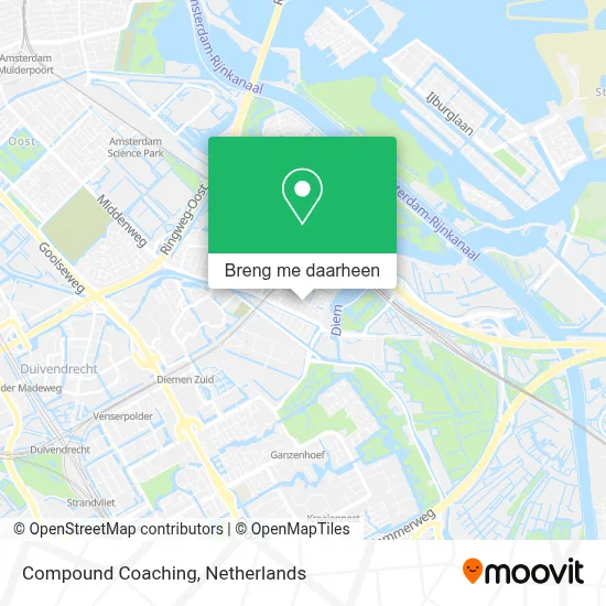 Compound Coaching kaart