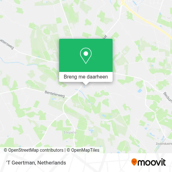 'T Geertman kaart