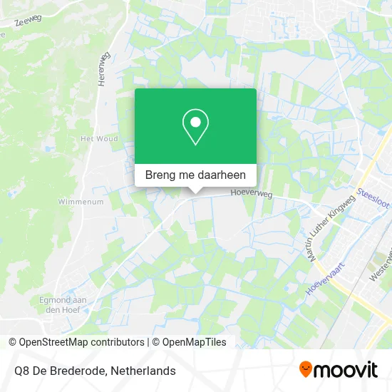 Q8 De Brederode kaart