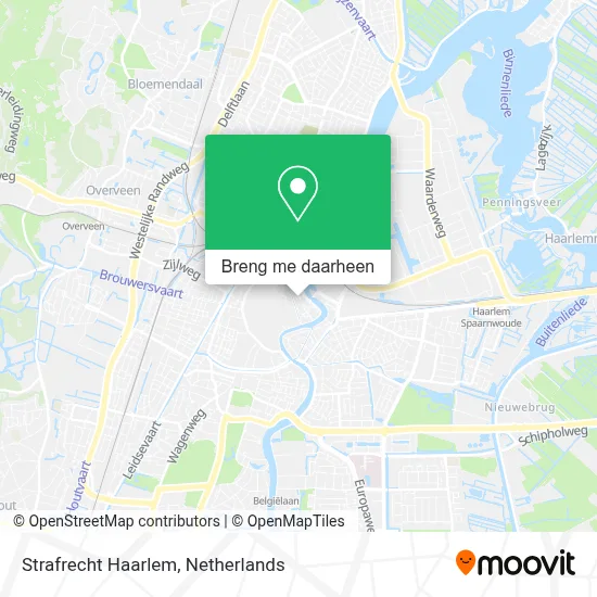 Strafrecht Haarlem kaart