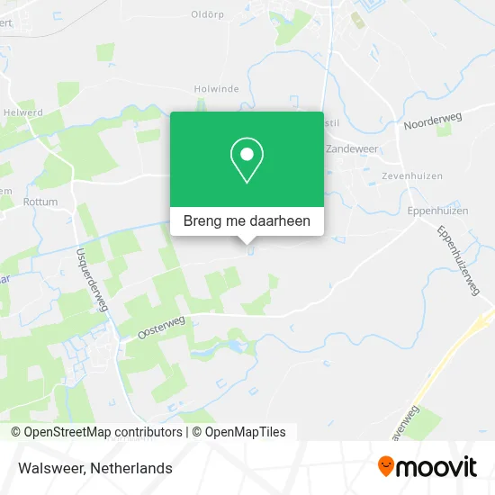 Walsweer kaart