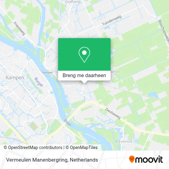 Vermeulen Manenbergring kaart