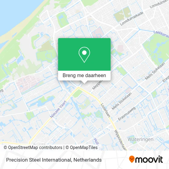 Precision Steel International kaart